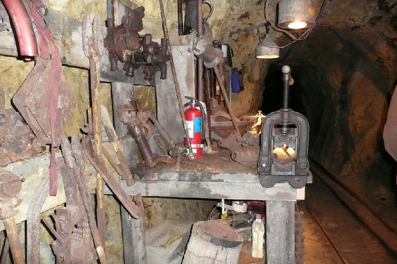 Photo Cripple Creek mine tour Colorado