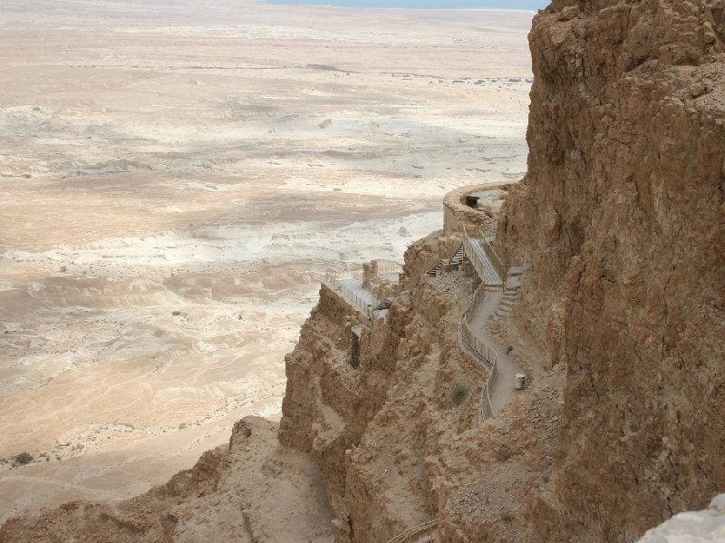 Photo Masada Israel cable car Mezada