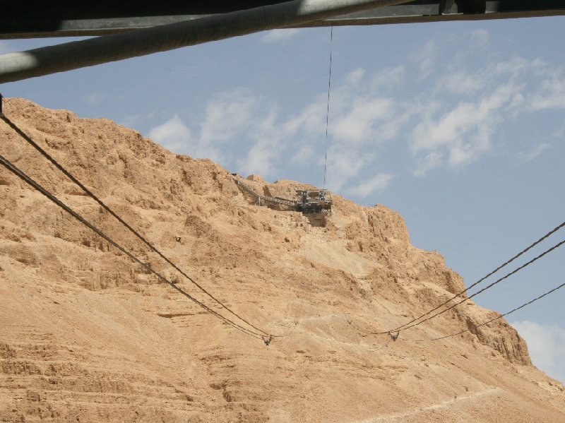 Masada Israel cable car Mezada Vacation Sharing