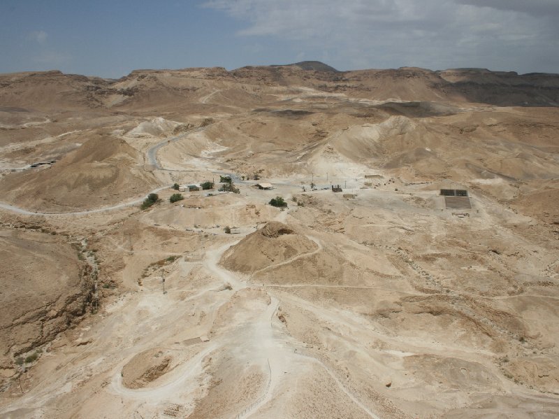 Photo Masada Israel cable car influences