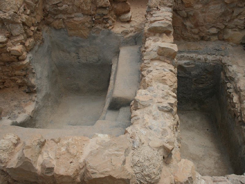 Photo Masada Israel cable car remnants