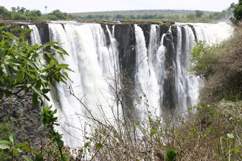 Photo Victoria Falls Zimbabwe pictures border