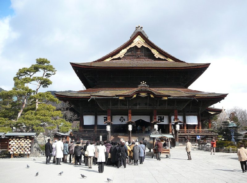 Zenkoji Temple Nagano Nagano City Japan Travel Photo