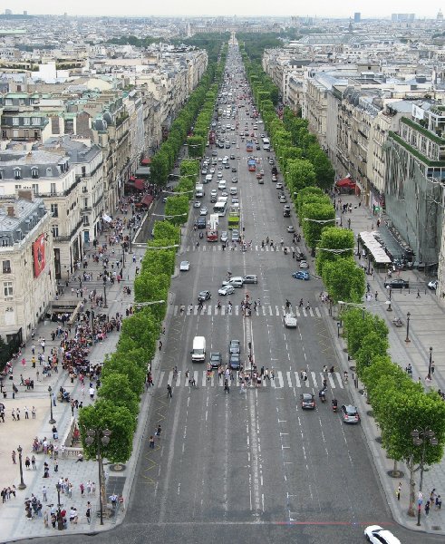 Champs-Elysées Paris France Holiday