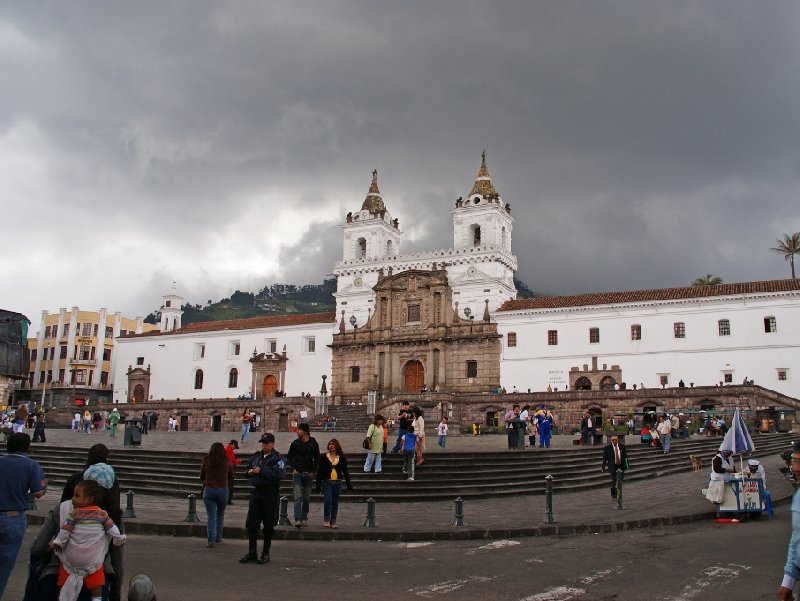 Photo Flight Quito Ecuador before