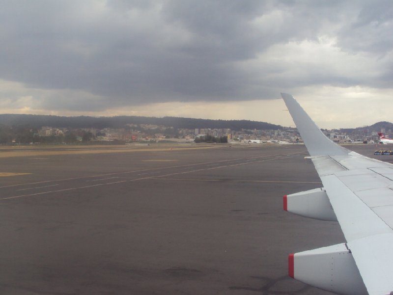 Photo Flight Quito Ecuador really