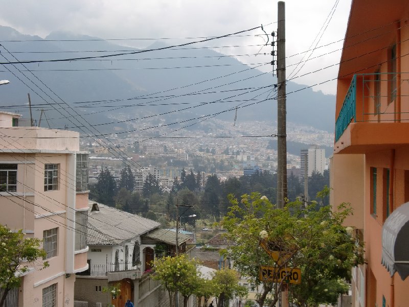 Photo Flight Quito Ecuador curious