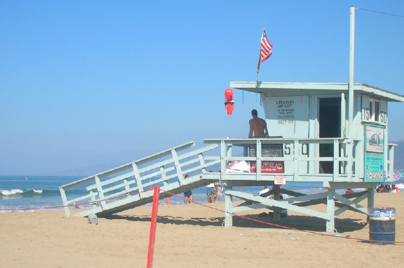 Santa Monica Beach Holiday United States Photograph