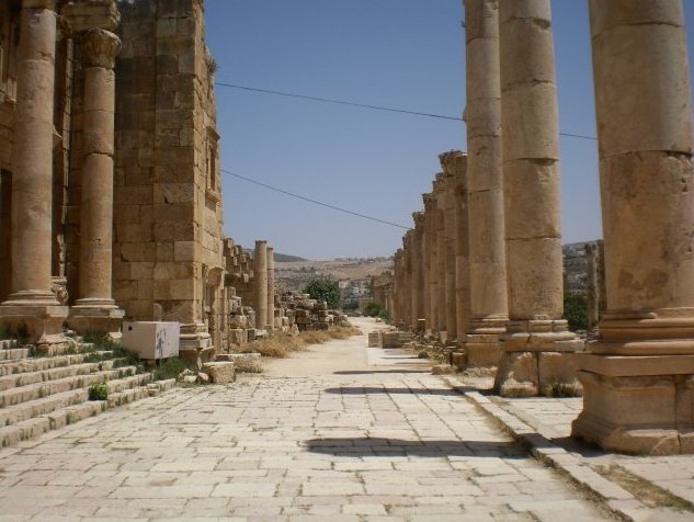 Trip from Damascus to Jerash Jordan Blog Photo