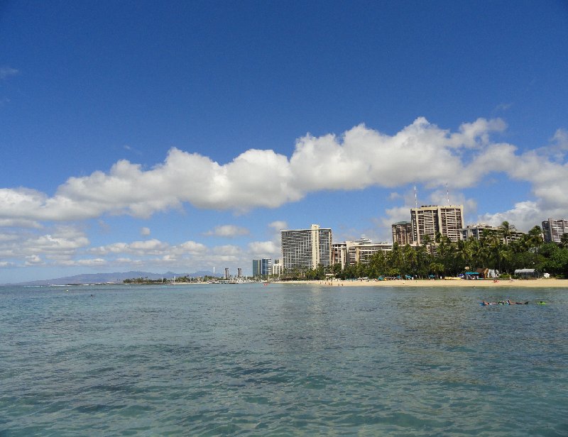 Photo Holiday in Honolulu Hawaii friends