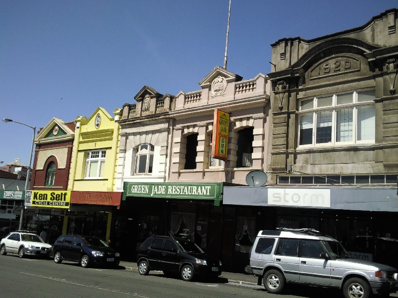 Photo Walking tour Hobart Tasmania houses