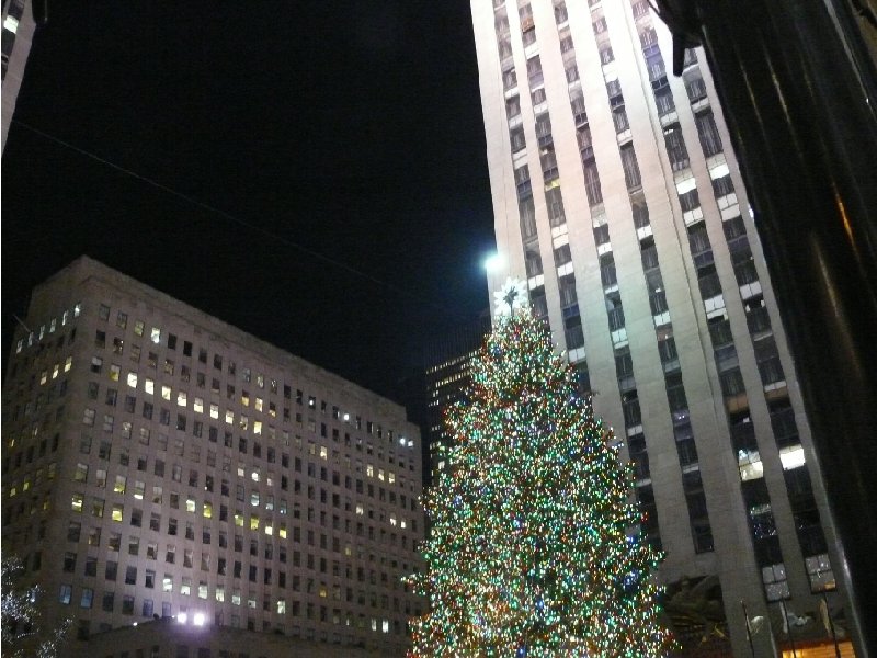 Photo Christmas holiday in New York celebration