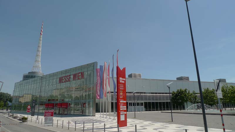 Messe-Wien, the conference center where our conference took place!, Austria