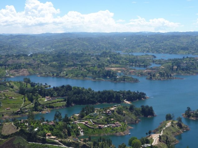 Weekend break from Medellin, Colombia Guatape Diary Information