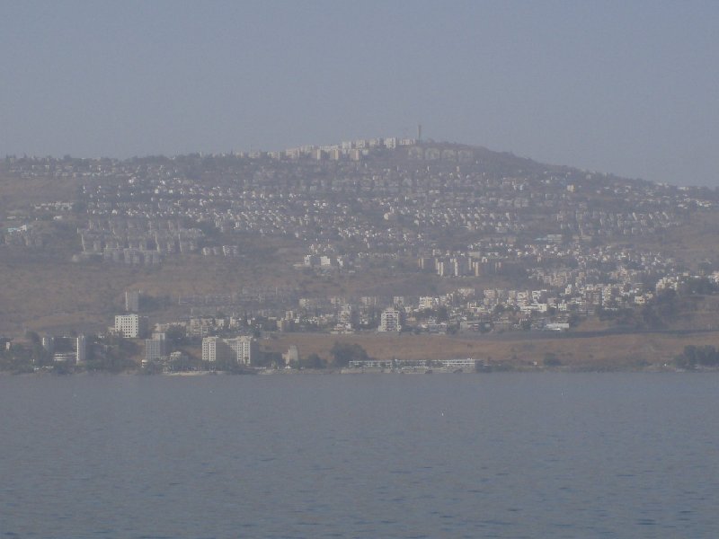 Lake Galilee boat ride Israel Capernaum Photo