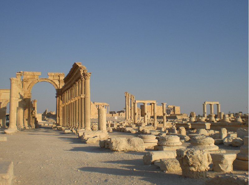 Guided Tour of Ancient Palmyra Syria Photos