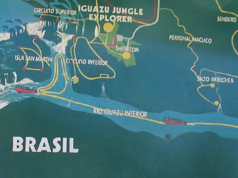   Iguazu River Brazil Trip Photo
