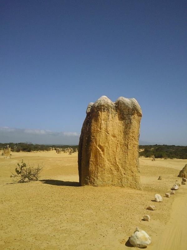 Pinnacle Desert in rental car, Australia Cervantes Travel Gallery