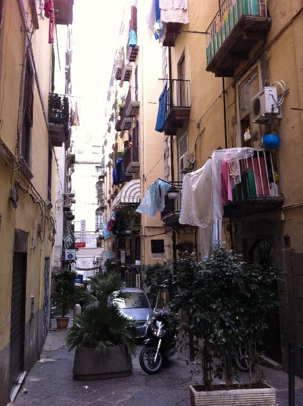 Photo Pictures of the Spanish Quarters Naples wearing