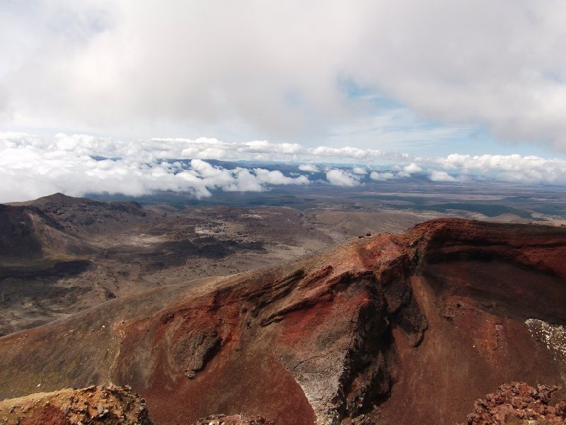 Tongariro Crossing New Zealand Erua Vacation Diary