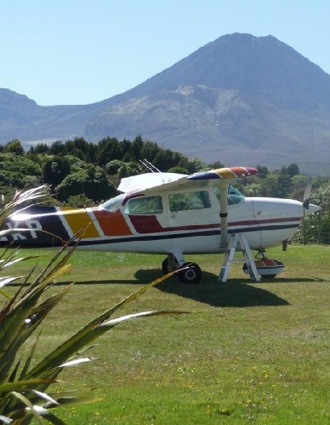 Mount Ngauruhoe flight New Zealand Diary Photo