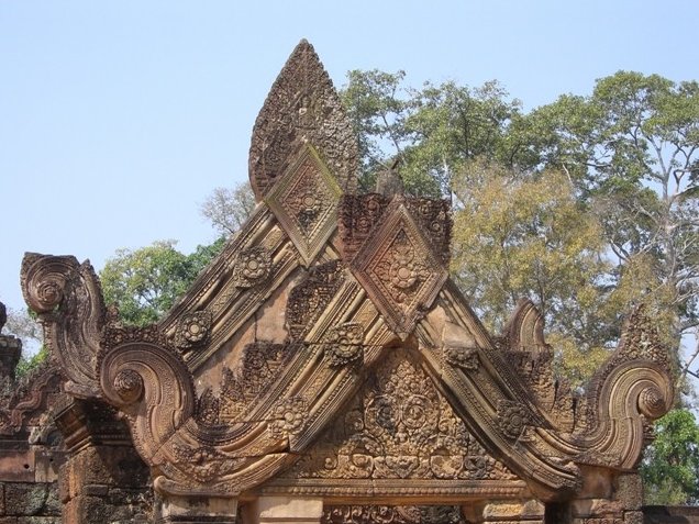 Tuk tuk temple tour in Siem Reap Angkor Cambodia Travel Picture