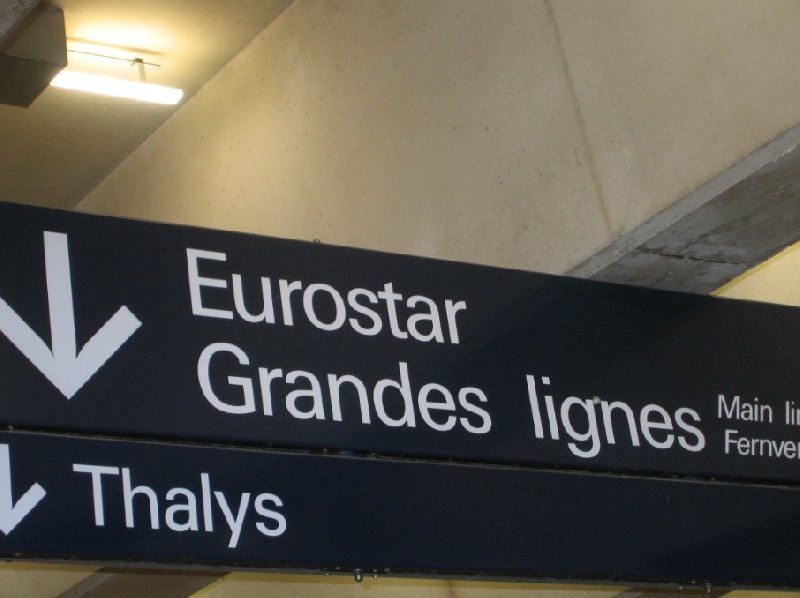 Photo From London to Paris Train Eurostar perfect