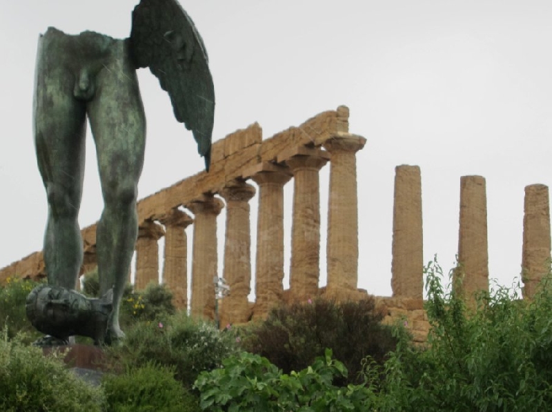 Valley of the Temples Agrigento Sicily Italy Vacation Picture