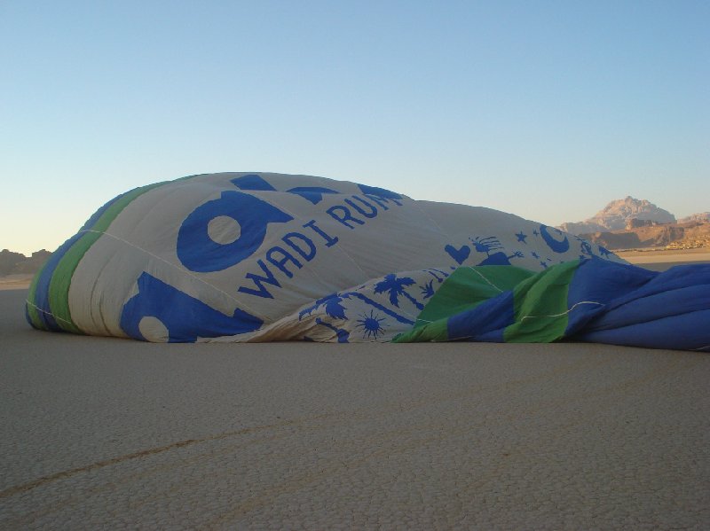 Photo Hot Air Balloon Tour Wadi Ramm 