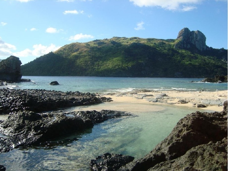 Photo Fiji backpacker island hopping 