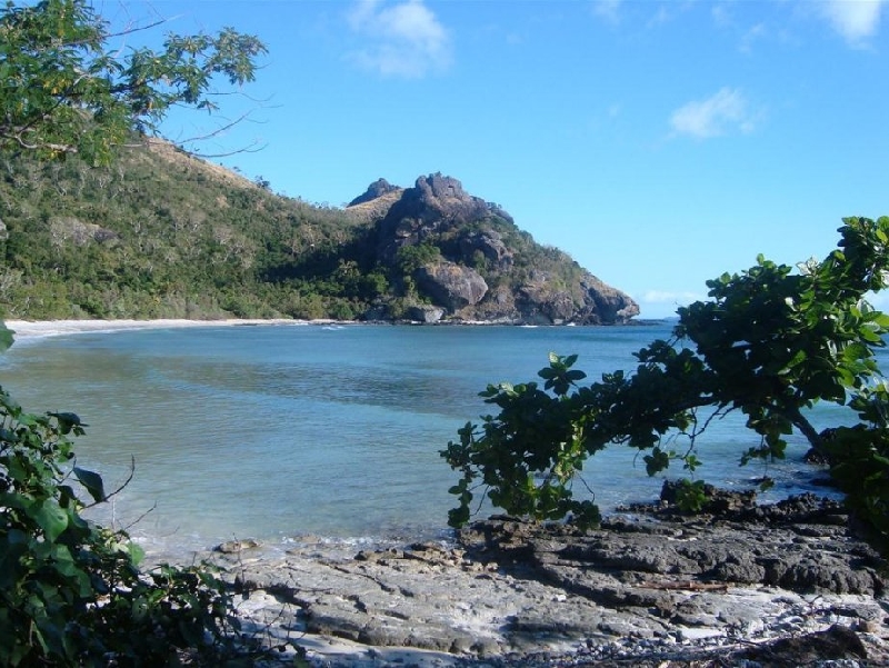 Photo Fiji backpacker island hopping 