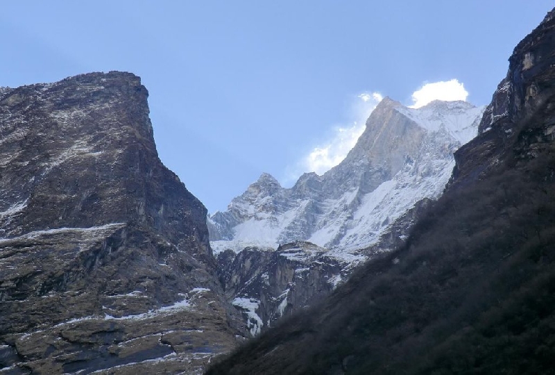 Photo Annapurna base camp trek Nepal 