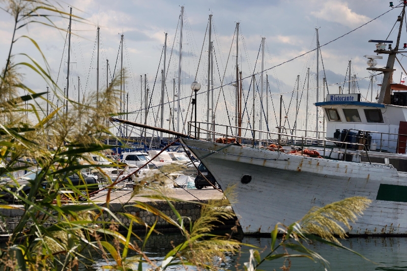 The harbour of Cagliari Italy Blog Picture