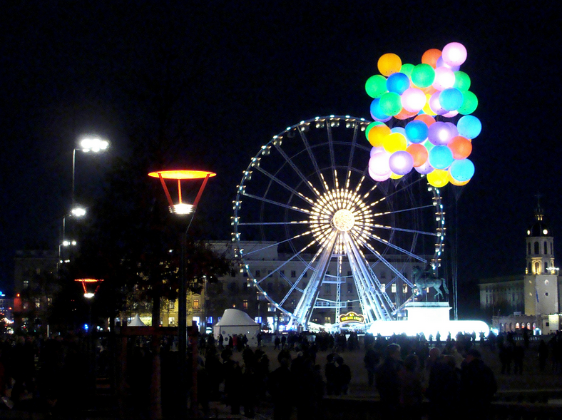 Vieux Lyon by Night France Vacation Picture