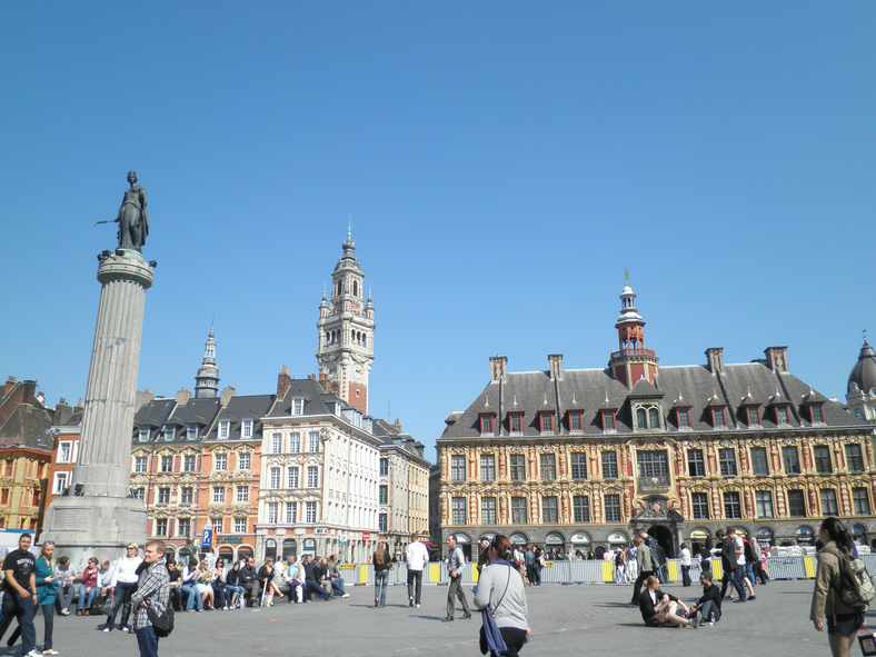 The Center of Lille France Album Photos