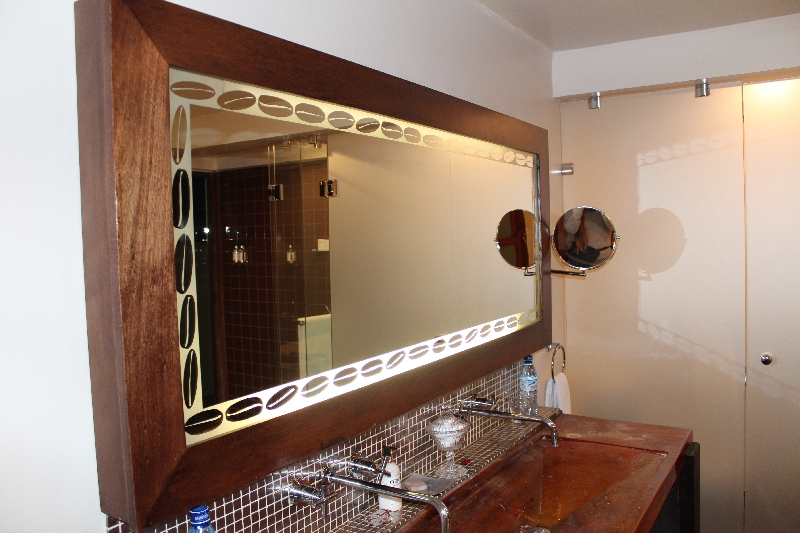 Mirror and resin basin, Tanzania