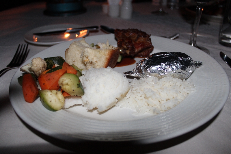 BBQ Buffet Dinner, Manyara Tanzania