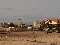 Boys catching a shark at Santa Maria Pier Cape Verde Blog Pictures