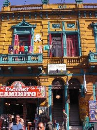 Pictures of La Boca in Buenos Aires