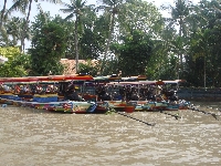 The Longtail boat taxi's