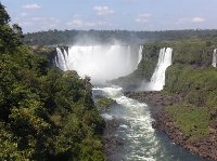 Amazing falls at Puerto Iguazu