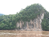 The caves on the Mekong River