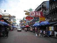 The famous street from The Beach