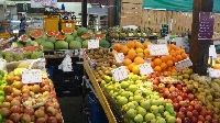 Fresh fruit on the market