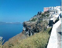 Panoramic view Santorini, Greece