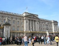 Buckingham Palace in London