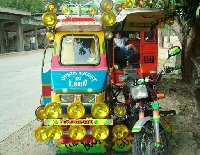 Traditional taxi in Moalboal