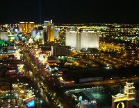 Las Vegas Strip in Nevada.