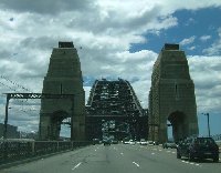 Sydney Harbour Bridge.