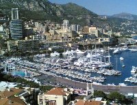 Panoramic photo of Montecarlo.
